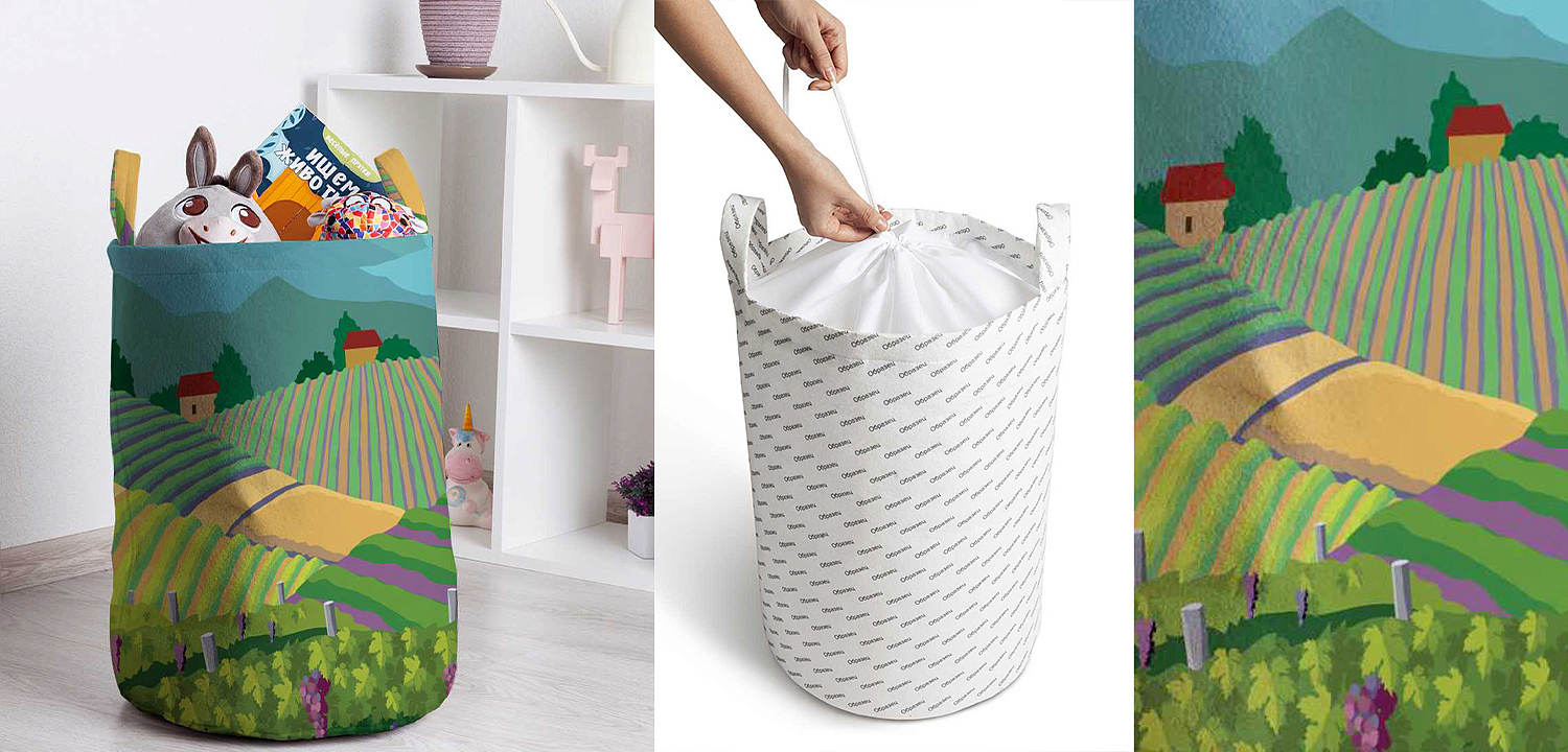 Корзина Vineyards Basket Корзина Vineyards Basket - Loft-Concept в Грозном