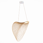 Подвесной светильник фигурный из деревянных прутьев Ecofriendly Light Source варинант исполнения - 1 | Loft Concept в Грозном