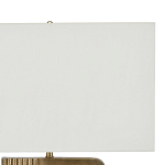 Настольная лампа с прямоугольным белым абажуром Skillful Face варинант исполнения - 2 | Loft Concept в Грозном