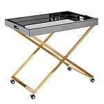 Стол сервировочный с зеркальной столешницей Splendid Serving Table варинант исполнения - 2 | Loft Concept в Грозном