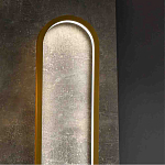 Бра с овальной рамойцвета латунь и черным кругом в центре Midnight Orbit варинант исполнения - 4 | Loft Concept в Грозном