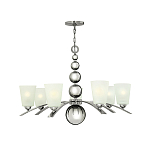 Люстра с матовыми конусными плафонами и декоративными элементами в форме шаров Hinkley варинант исполнения - 14 | Loft Concept в Грозном