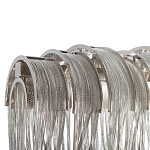 Люстра подвесная с металлическими цепочками и изогнутыми металлическими дугами 72 см Atlantis Chain варинант исполнения - 9 | Loft Concept в Грозном