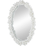 Зеркало овальное с багетом в виде кораллов Coral Dеcor варинант исполнения - 2 | Loft Concept в Грозном
