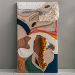 Тканый вручную текстильный гобелен Orchid варинант исполнения - 4 | Loft Concept в Грозном