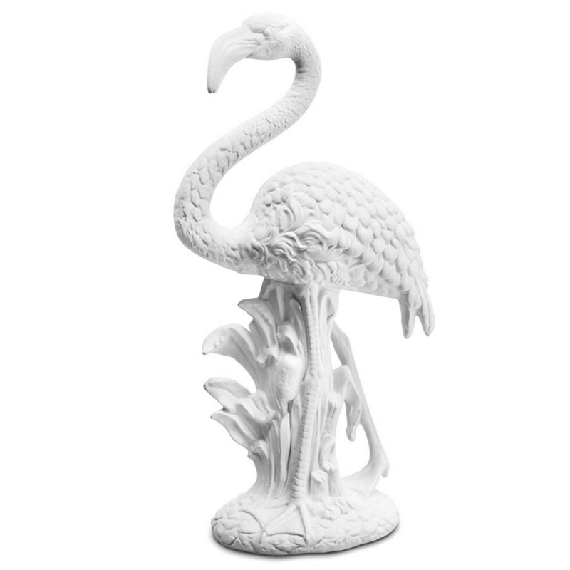 Статуэтка Flamingo Bisc. Белый Статуэтка Flamingo Bisc. Белый в Грозном | Loft Concept