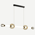 Светодиодный подвесной светильник Rovelly Black варинант исполнения - 2 | Loft Concept в Грозном