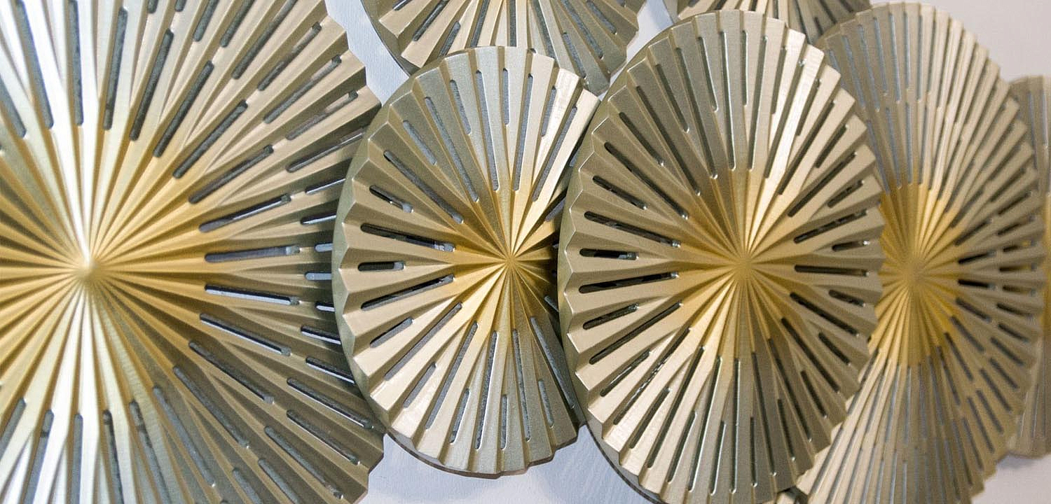 Арт-объект Apollo Gold and Silver Wall Plaque Disc gap 9 Арт-объект Apollo Gold and Silver Wall Plaque Disc gap 9 - Loft-Concept в Грозном