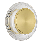 Бра круглое золото/прозрачный Plumpness LED 7 варинант исполнения - 2 | Loft Concept в Грозном