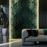 Гипсовая 3D Панель D-03 варинант исполнения - 1 | Loft Concept в Грозном