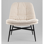 Кресло лаунж Tail молочный варинант исполнения - 4 | Loft Concept в Грозном