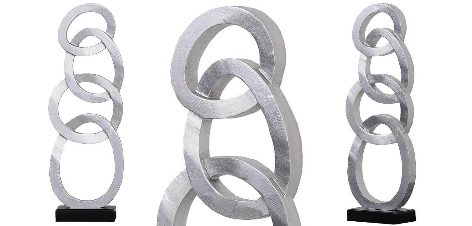 Статуэтка Anillos Statuette silver Статуэтка Anillos Statuette silver - Loft-Concept в Грозном