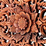 Панно из дерева квадратное Tracery Panel With Trees варинант исполнения - 2 | Loft Concept в Грозном