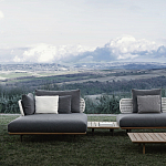 Дизайнерский модульный уличный диван SWAY Modular Sofa варинант исполнения - 8 | Loft Concept в Грозном