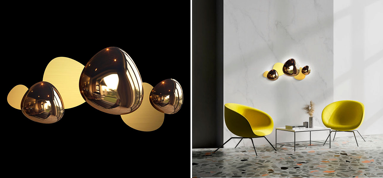 Бра Gold Matt & Gloss 2 Бра Gold Matt & Gloss 2 - Loft-Concept в Грозном