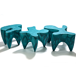 Комплект кофейных столиков Vorlon River three tables варинант исполнения - 2 | Loft Concept в Грозном