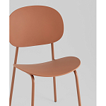 Стул Edie пластик коричневый варинант исполнения - 2 | Loft Concept в Грозном