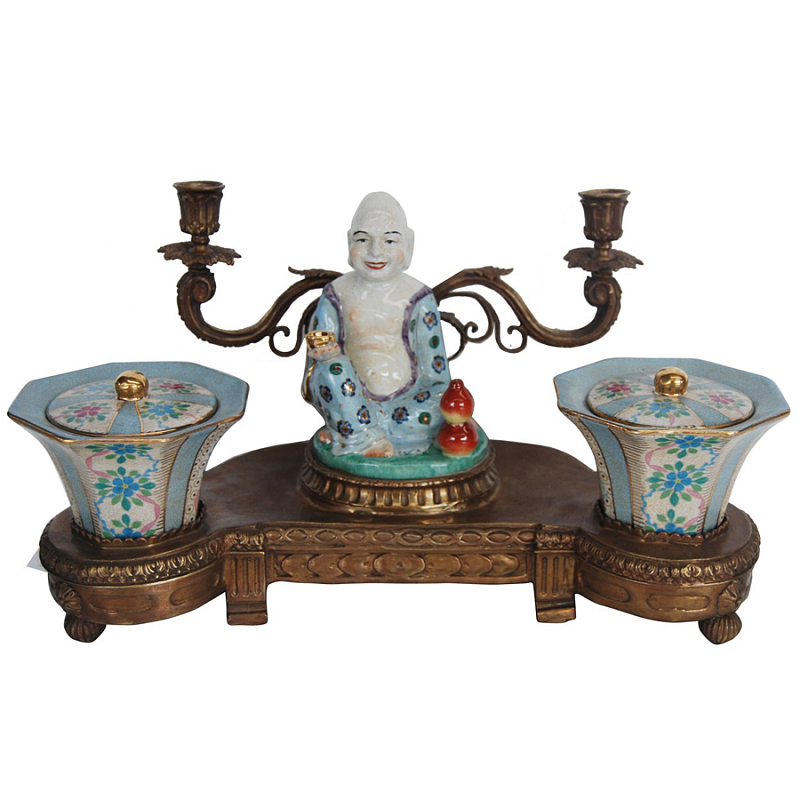 Подсвечник Chinese Tea Бронза Мульти Подсвечник Chinese Tea Бронза Мульти в Грозном | Loft Concept