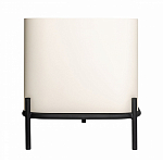 ТВ-тумба белая с чёрной столешницей с 2-мя дверками и ящиком San Marco варинант исполнения - 4 | Loft Concept в Грозном