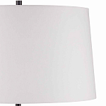 Торшер с основанием в виде стебля с листьями и тканевым абажуром Flowing Leaves варинант исполнения - 4 | Loft Concept в Грозном