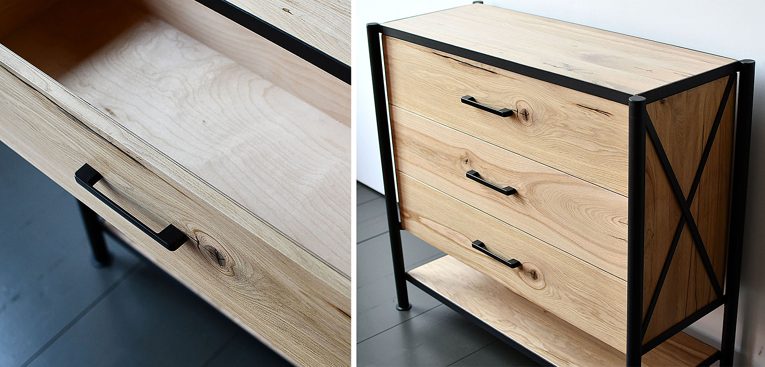 Комод в стиле лофт Terrence Industrial Metal Rust Chest of Drawers Комод в стиле лофт Terrence Industrial Metal Rust Chest of Drawers - Loft-Concept в Грозном