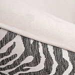 Кресло без подлокотников бежевое с принтом Macrocosm варинант исполнения - 3 | Loft Concept в Грозном