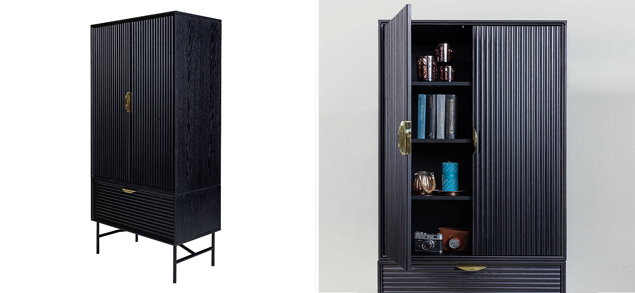 Шкаф Antique Order Черный Шкаф Antique Order Черный - Loft-Concept в Грозном