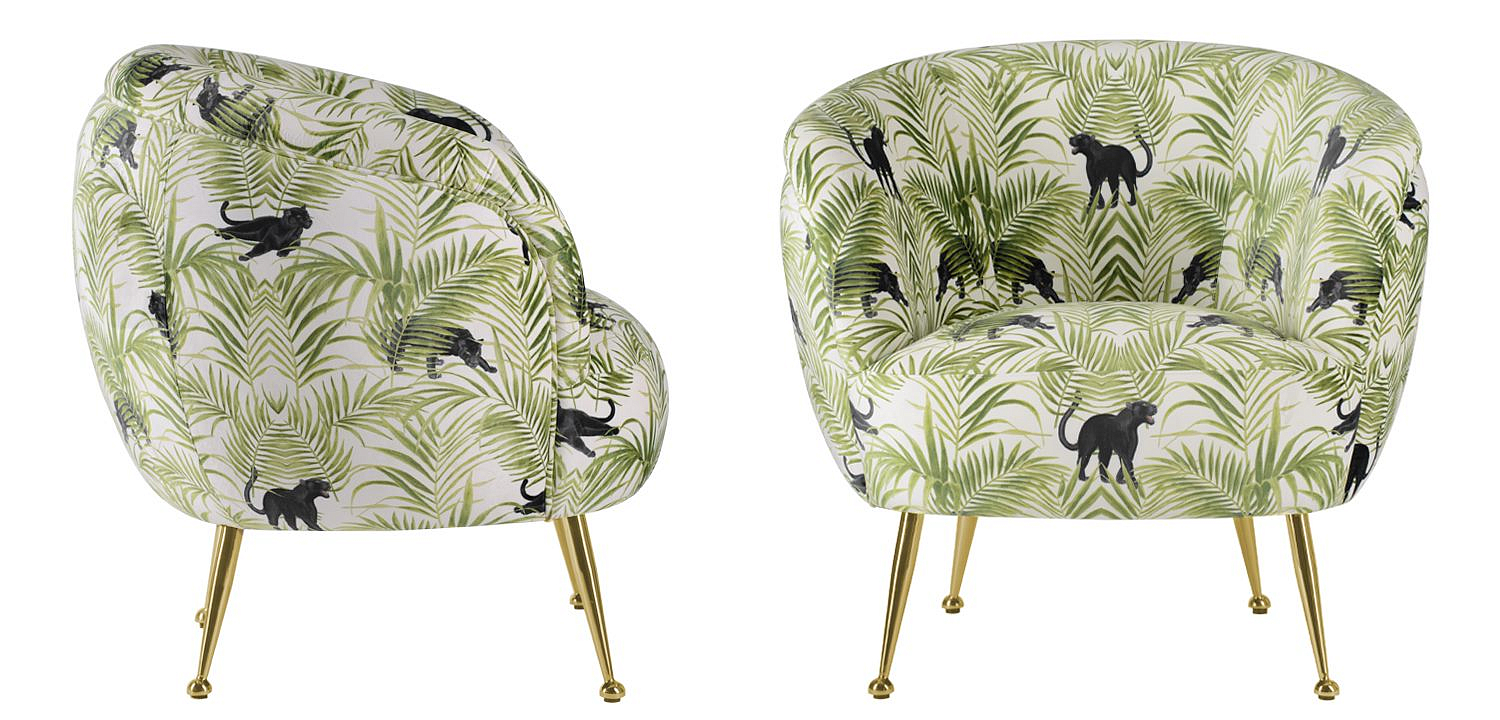 Кресло ARMCHAIR KELLIT Jungle Green Кресло ARMCHAIR KELLIT Jungle Green - Loft-Concept в Грозном
