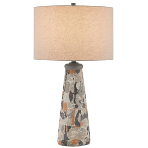 Настольная лампа с состаренным узором Passion