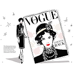 Megan Hess. Coco Chanel: The Illustrated World of a Fashion Icon варинант исполнения - 2 | Loft Concept в Грозном