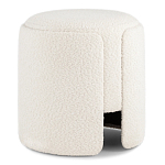 Дизайнерский Пуф Букле Poof Alice White Boucle  варинант исполнения - 1 | Loft Concept в Грозном