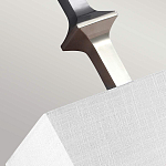 Бра с прямоугольным тканевым абажуром белого цвета Feiss варинант исполнения - 3 | Loft Concept в Грозном