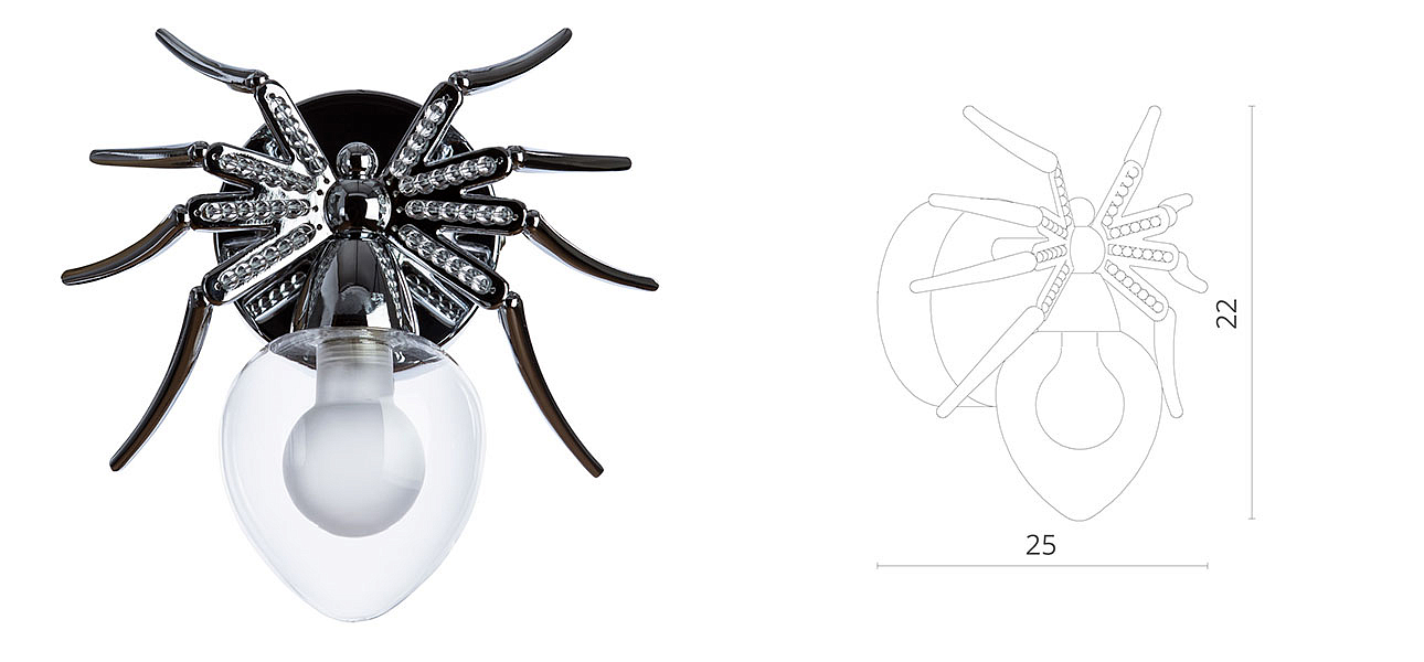 Бра Паук Spiders lamp Бра Паук Spiders lamp - Loft-Concept в Грозном