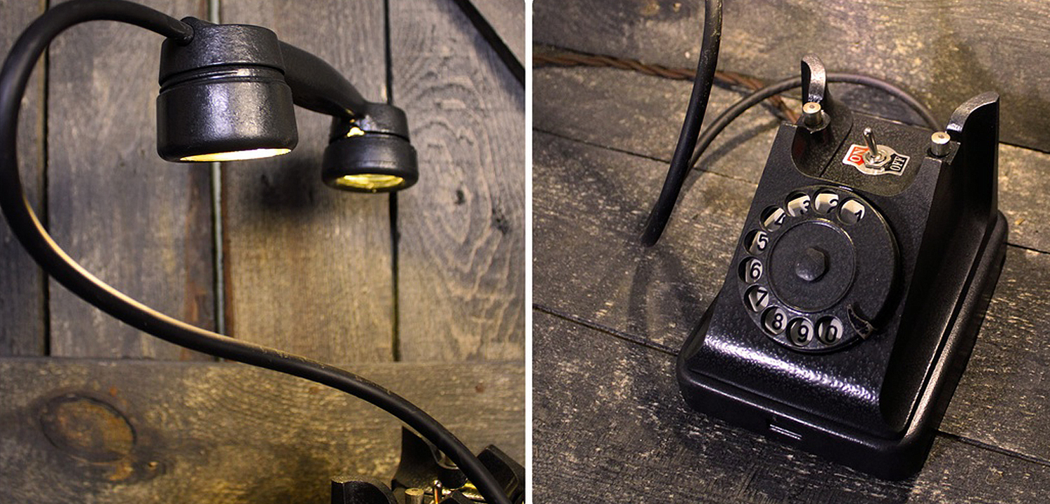 Настольная лампа Soviet Telephone I Настольная лампа Soviet Telephone I - Loft-Concept в Грозном
