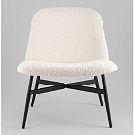 Кресло лаунж Ease белый варинант исполнения - 4 | Loft Concept в Грозном