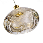 Подвесной светильник с прозрачным стеклянным плафоном округлой формы Effervia  варинант исполнения - 9 | Loft Concept в Грозном