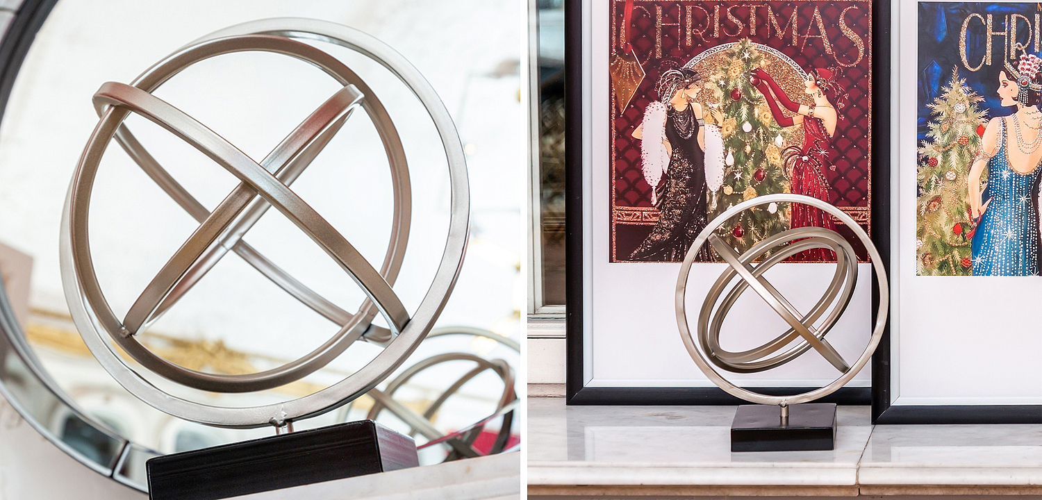 Статуэтка Sphere Sundial silver - Loft-Concept в Грозном