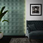 Гипсовая 3D Панель M-23 варинант исполнения - 1 | Loft Concept в Грозном