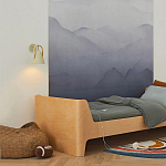 Корзина синяя Elewisa Wicker Basket варинант исполнения - 6 | Loft Concept в Грозном