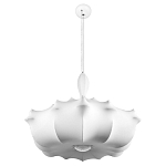 Подвесной светильник с белым фигурным абажуром и мягкими волнистыми краями Cloud Motion  варинант исполнения - 15 | Loft Concept в Грозном