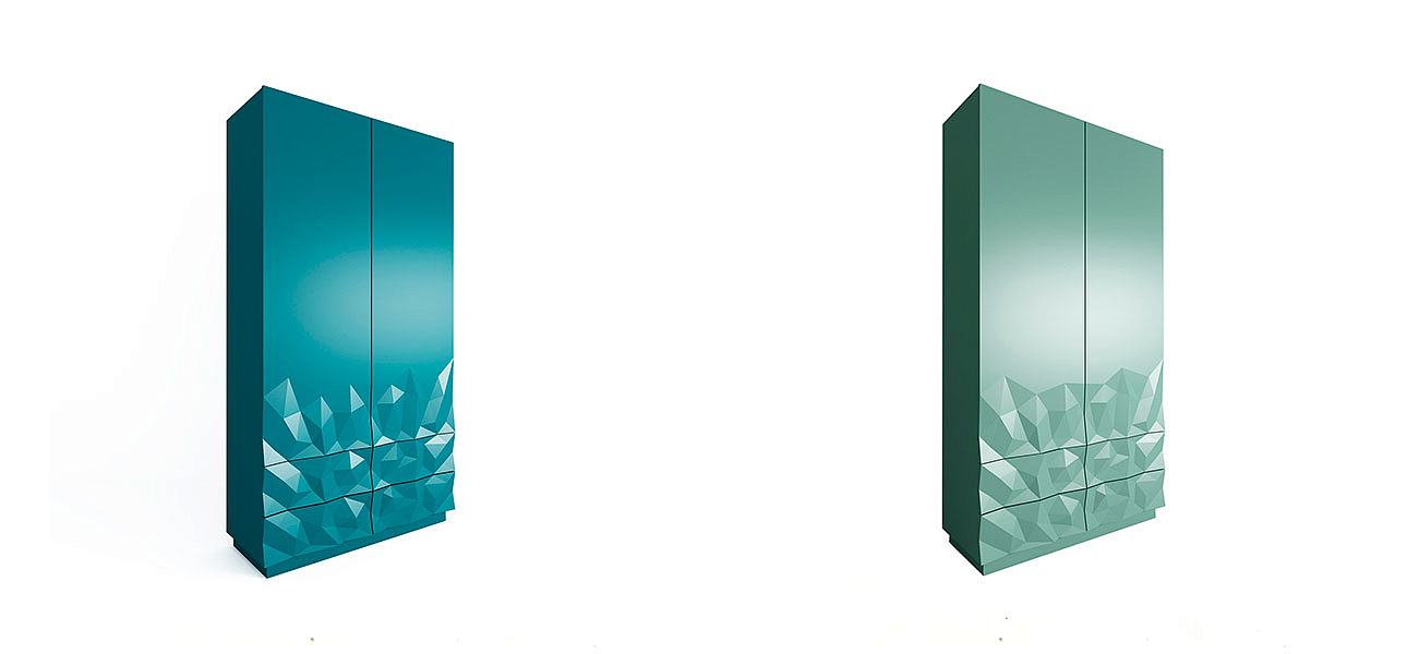 Шкаф с элементами больших угловых фигур Geometric Greece - Loft-Concept в Грозном