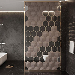 Гипсовая 3D панель с принтографией PM-30 варинант исполнения - 3 | Loft Concept в Грозном