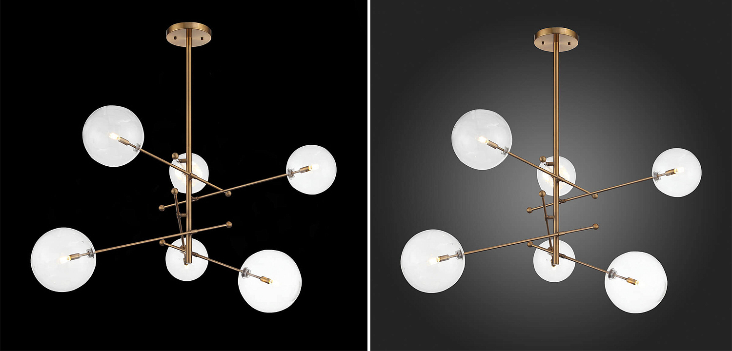 Люстра Gallotti & Radice Brass 6 Люстра Gallotti & Radice Brass 6 - Loft-Concept в Грозном