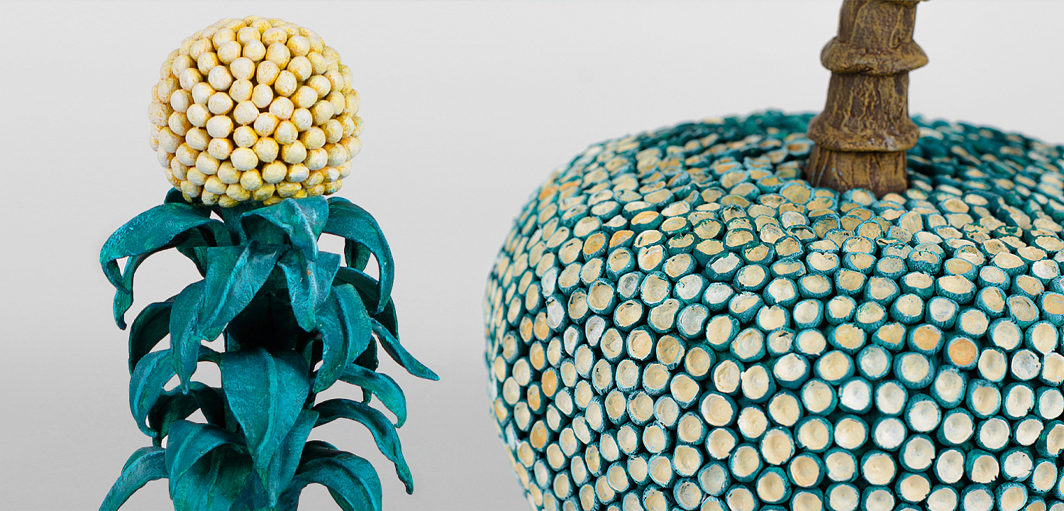 Статуэтка тропический фрукт Tropical Fruit turquoise Статуэтка тропический фрукт Tropical Fruit turquoise - Loft-Concept в Грозном