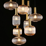 Люстра подвесная Karmelitta Smoky Black варинант исполнения - 1 | Loft Concept в Грозном