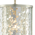 Подвесной светильник в форме цилиндра Speckled Mirror Plates варинант исполнения - 1 | Loft Concept в Грозном