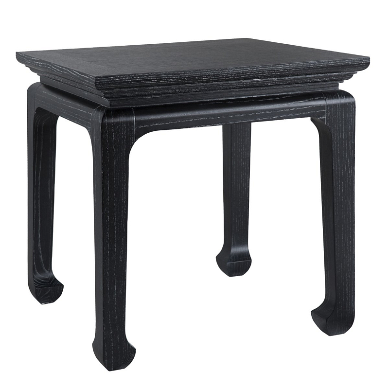Приставной стол Black Curved Черный Приставной стол Black Curved Черный в Грозном | Loft Concept
