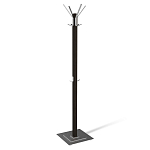 Вешалка с квадратным основанием и 4-мя металлическими крючками Industrial Metal Rust варинант исполнения - 1 | Loft Concept в Грозном