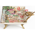 Блюдо фарфоровое Поле цветов Terra варинант исполнения - 3 | Loft Concept в Грозном