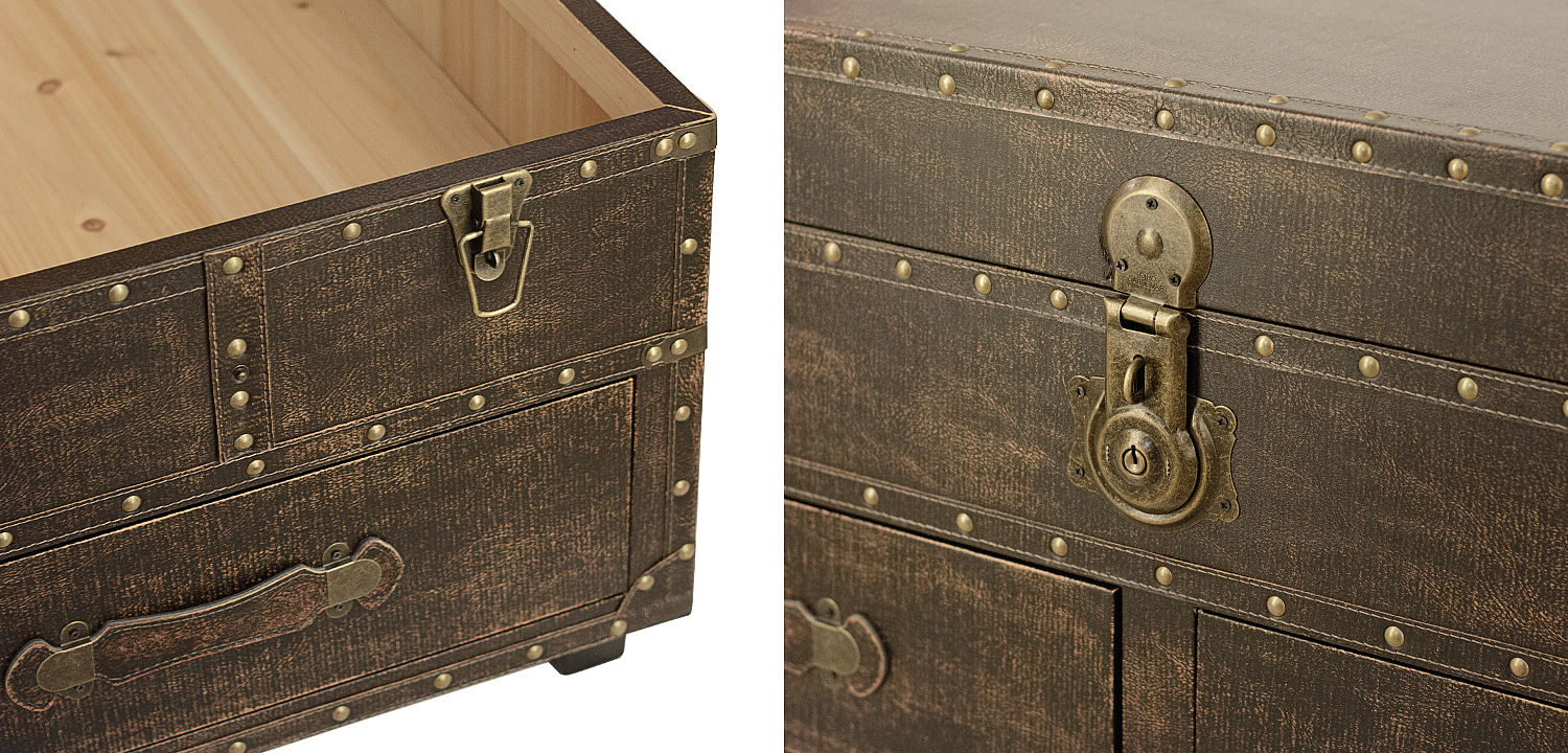 Сундук Chest Basil на ножках Сундук Chest Basil на ножках - Loft-Concept в Грозном